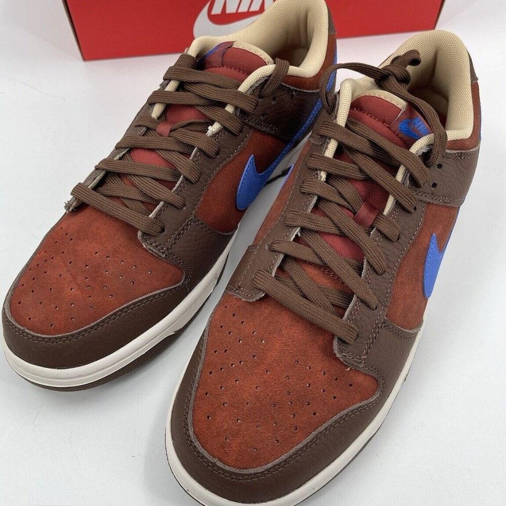 Nike Dunk Low Retro PRM Mars Stone Cacao Wow Comet Blue DR9704 200 Men's Size 12